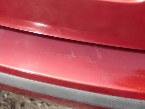 Skoda Fabia 6Y Kombi Stufenhec Stoßstange hinten Heckstoßstange rot braun LF3T (184630)