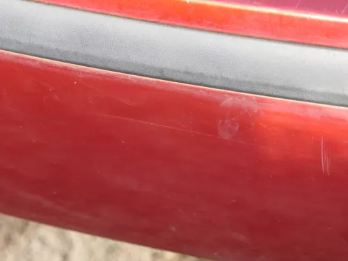 Skoda Fabia 6Y Kombi Stufenhec Stoßstange hinten Heckstoßstange rot braun LF3T (184630)