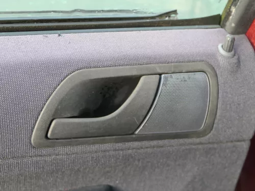 1 x Fabia 6Y Kombi Türverkleidung Verkleidung Tür hinten links schwarz anthrazit (184634)