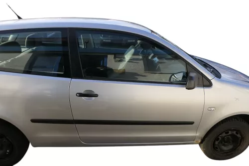 Polo 9N 9N3 Tür vorne rechts Beifahrertür 2/3-Türer silber LA7W ohneAnbauteile