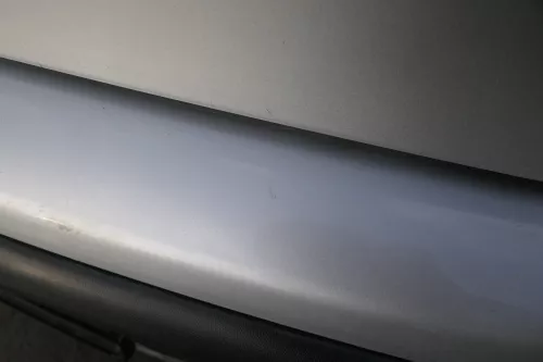 VW Polo 9N 9N3 Stoßstange Heckstoßstange hinten silber grau LA7W (184654)