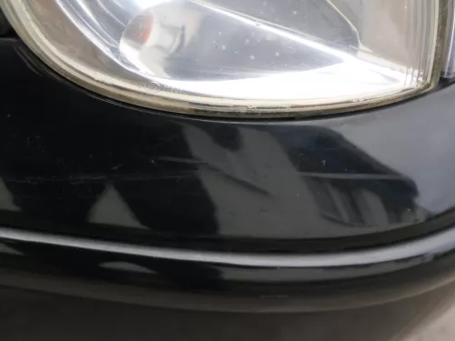 VW Polo 6N2 Stoßstange vorne Frontstoßstange Stoßfänger schwarz LC9Z (184659)