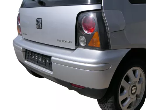 Seat Arosa 6H Stoßstange hinten grau silber LS7N Faceliftmodell Heckstoßstange (184686)
