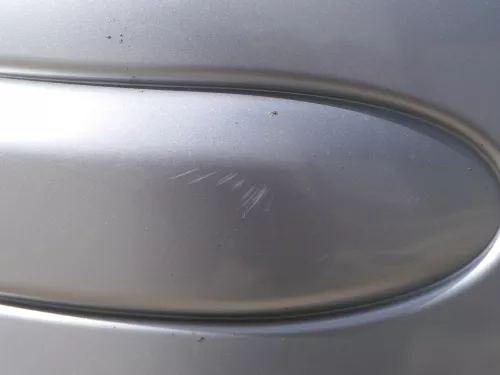 Seat Arosa 6H Stoßstange hinten grau silber LS7N Faceliftmodell Heckstoßstange (184686)