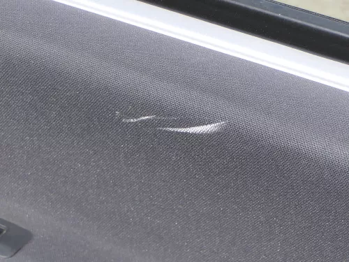 1x VW Lupo Arosa Türverkleidung Verkleidung Tür vorne rechts oben off-black schw (184688)