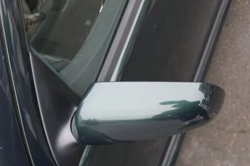 Skoda Fabia 6Y elektrisch Spiegel Außenspiegel links mit Glas grün LF8C (184738)