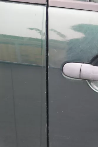 Skoda Fabia 6Y Kombi Limousine Tür vorne rechts Beifahrertür grün LCF8C (184741)