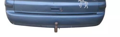 VW Sharan Alhambra 7M Stoßstange hinten Heckstoßstange blau LC5W Facelift PDC