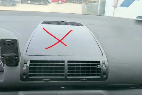 VW Sharan Lüftungsdüse Düse Lüftung 7M3819728L Blende Frischluftausströmer