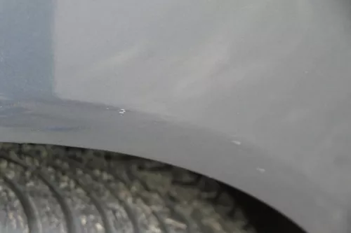 Skoda Fabia 6Y Kotflügel vorne link grau LF7V auch Kombi  (184798)