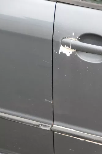 Skoda Fabia 6Y Combi Variant Kombi Tür hinten rechts grau LF7V (184800)