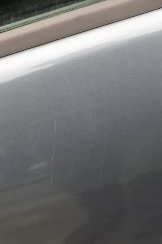 Fabia 6Y Kombi + Limousine Tür vorne links Fahrertür grau LC7V ohneAnba (184801)