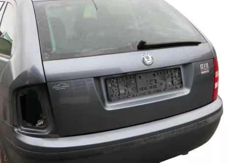 Skoda Fabia 6Y Combi Kombi Heckklappe Kofferraumklappe Klappe grau LF7V (184803)