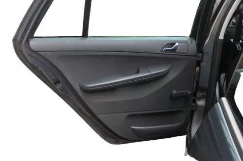 1 x Fabia 6Y Kombi Türverkleidung Verkleidung Tür hinten links schwarz anthrazit (184804)