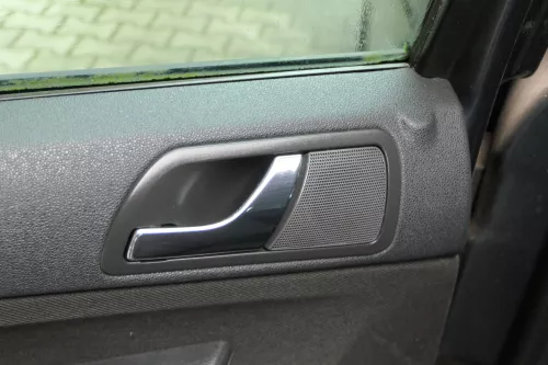 1 x Fabia 6Y Kombi Türverkleidung Verkleidung Tür hinten links schwarz anthrazit