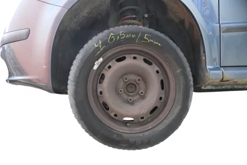 4x Polo 6R 9N Ibiza Felgen 185/60 R14 Winterreifen M+S 6jx15 ET38 Reifen 5-6,5mm (184819)