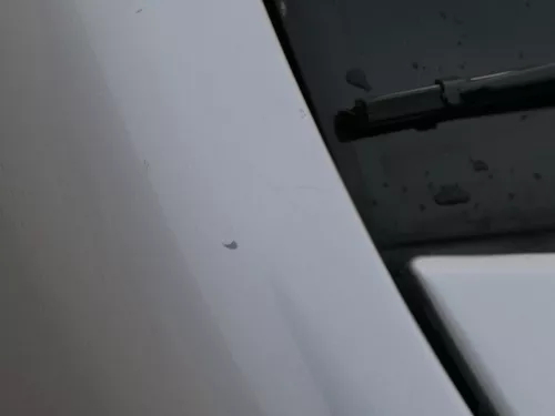 Skoda Fabia 6Y Kotflügel vorne rechts grau silber LF7T auch Kombi Facelift (184848)