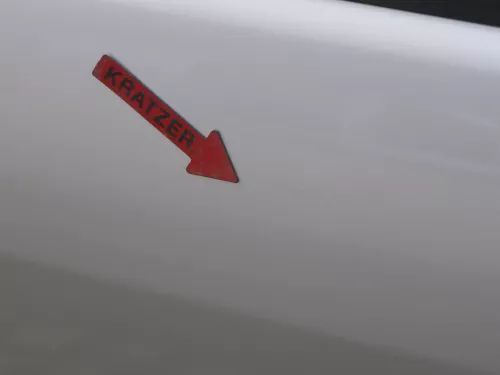 Skoda Fabia 6Y Limousine Schrägheck Tür hinten rechts grau silber LF7T diamantsi (184852)