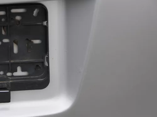 Fabia 6Y6 Schrägheck Heckklappe Kofferraumklappe hinten grau silber LF7T Scheibe (184854)