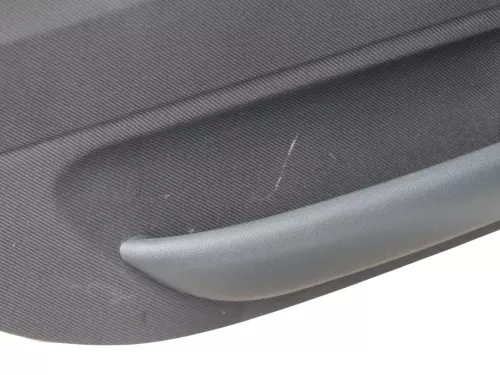 1x Fabia 6Y Kombi Türverkleidung Verkleidung Tür hinten links schwarz anthrazit (184856)