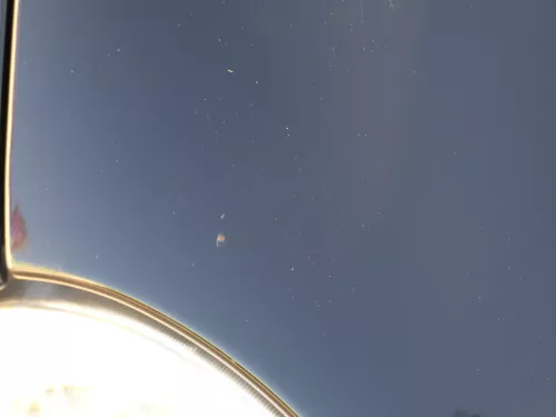 VW Polo 9N Motorhaube Klappe vorne schwarz L041 reflexsilber bisca.Bj.2004 (184876)