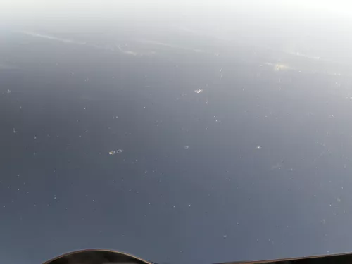 VW Polo 9N Motorhaube Klappe vorne schwarz L041 reflexsilber bisca.Bj.2004 (184876)