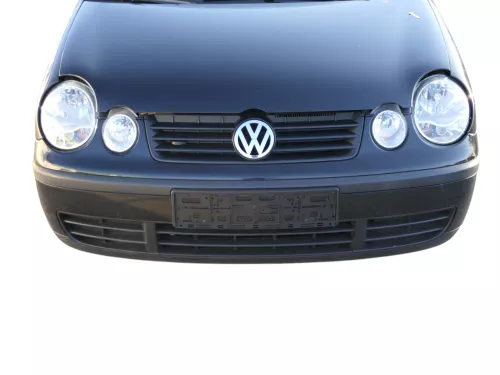 VW Polo 9N Stoßstange Frontstoßstange vorne schwarz L041