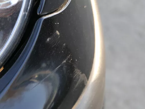 VW Polo 9N Stoßstange Frontstoßstange vorne schwarz L041 (184877)