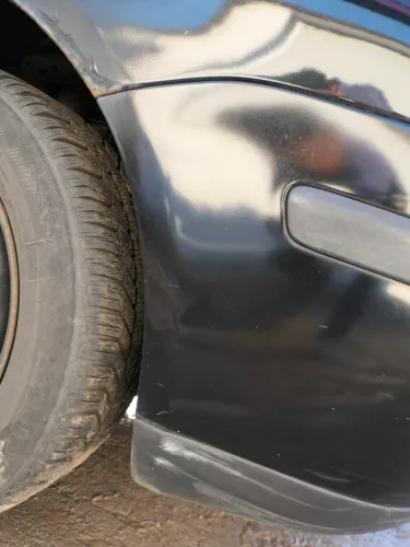 VW Polo 9N Stoßstange Frontstoßstange vorne schwarz L041 (184877)