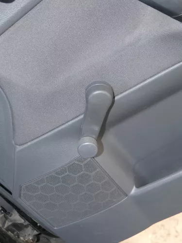 1x VW Polo 9N Türverkleidung Verkleidung Tür vorne rechts 2/3-Türer Griff Öffner (184879)