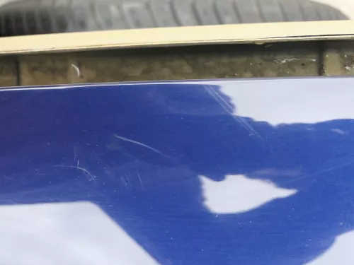 VW Polo 9N Motorhaube Klappe Haube vorne blau LB5N bis ca. Bj. 2004 (184892)