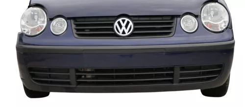 VW Polo 9N Stoßstange Frontstoßstange vorne blau LB5N