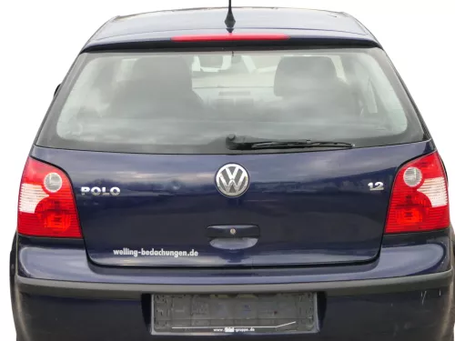 VW Polo 9N3 9N Heckklappe Kofferraumklappe Klappe blau LB5N ohne Anbauteile