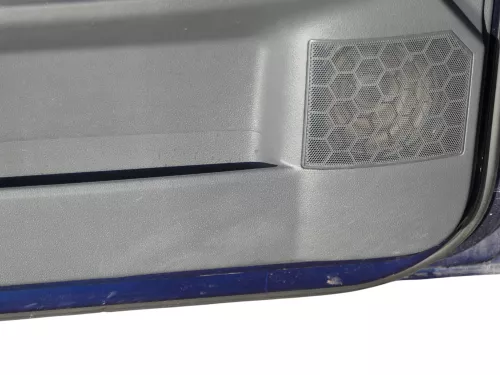 1x VW Polo 9N 9N3 Türverkleidung Verkleidung Tür vorne links  4/5-Türer dunkel (184896)