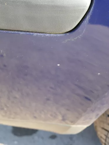 VW Polo 9N Stoßstange Frontstoßstange vorne blau LB5N (184905)