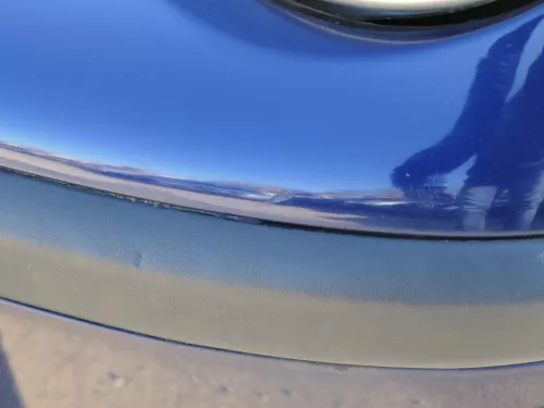 VW Polo 9N Stoßstange Frontstoßstange vorne blau LB5N (184905)