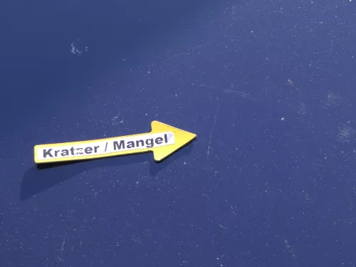 VW Polo 9N Motorhaube Klappe Haube vorne blau LB5N bis ca. Bj. 2004 (184909)