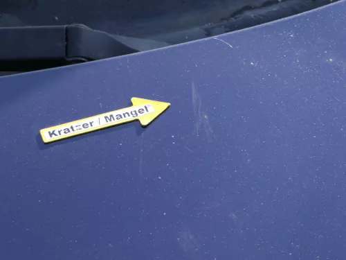 VW Polo 9N Motorhaube Klappe Haube vorne blau LB5N bis ca. Bj. 2004 (184909)