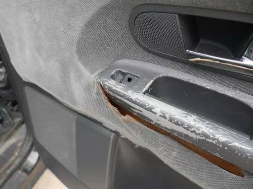 1x VW Sharan 7M Türverkleidung Verkleidung Tür hinten rechts Facelift anthrazit