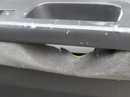 1x VW Sharan 7M Türverkleidung Verkleidung Tür vorne rechts Facelift anthrazit (184938)