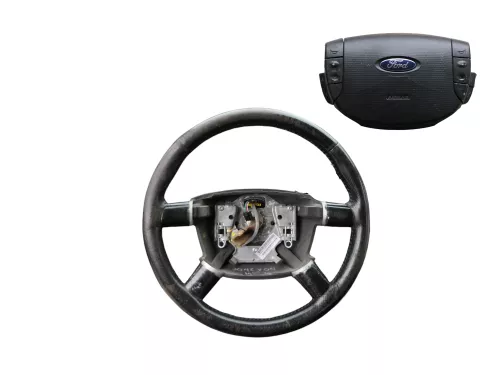 Q997 Ford Galaxy Lederlenkrad Lenkrad Airbag Multifunktionslenkrad Schalter