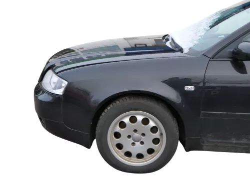 Audi A6 4B Facelift Kotflügel vorne links schwarz LZ9W (abca.Mitte 2002passend