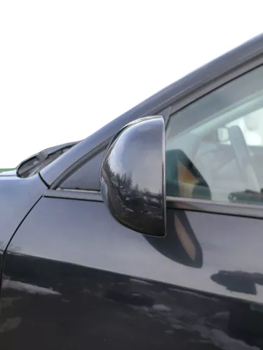 A6 4B Spiegel Außenspiegel links schwarz LZ9W elektrisch anklappbar abblendbar (184971)