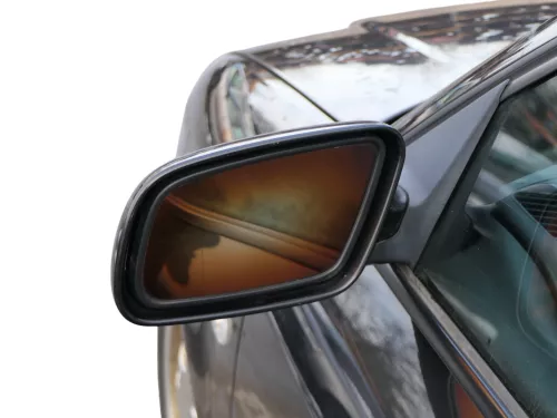 A6 4B Spiegel Außenspiegel links schwarz LZ9W elektrisch anklappbar abblendbar (184971)