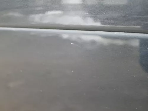 Audi A6 4B C5 Tür Türblatt hinten links nur Türblatt schwarz LZ9W -ohneAnbauteil (184973)