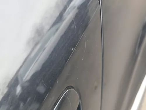 Audi A6 4B C5 Tür Türblatt hinten links nur Türblatt schwarz LZ9W -ohneAnbauteil (184973)