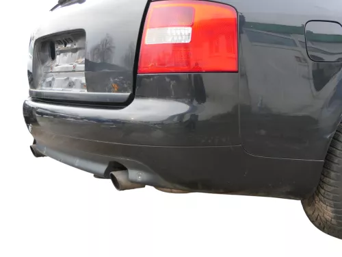 Quattro A6 4B Kombi Stoßstange hinten Heckstoßstange schwarz LZ9W Facelift + PDC (184977)