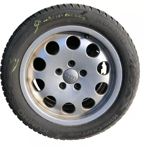 4x A4 B5 A6 4B Alufelgen 205/55 R16 91V Winterreifen Reifen 4B0601025P   7-9mm (184999)