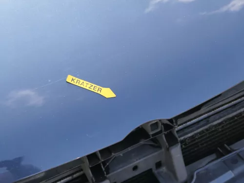 VW Golf 6 5M 521 Plus Motorhaube Haube Klappe vorne blau LC5F (185022)