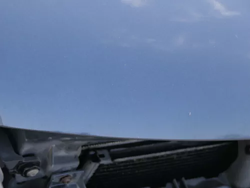 VW Golf 6 5M 521 Plus Motorhaube Haube Klappe vorne blau LC5F (185022)